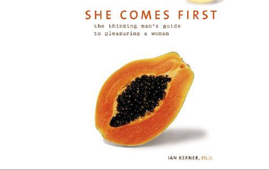 דוגמא של ספרות עיון על מיניות: כריכת הספר She Comes First