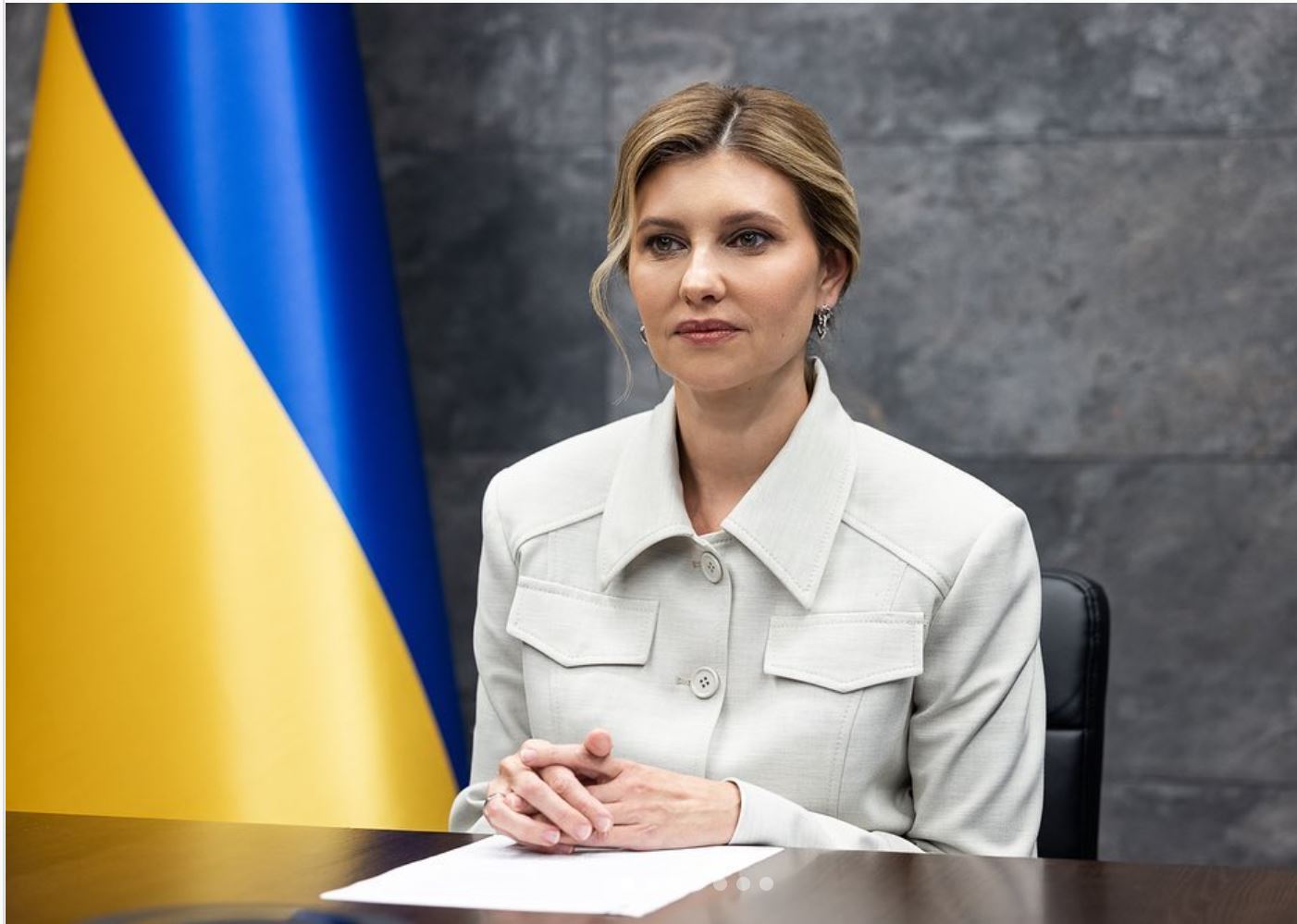 אולנה זלנסקי, הגברת הראשונה של אוקראינה. מקור: אינסטגרם
